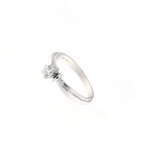 Anello Salvini Donna in Oro bianco Diamante 0.35 Ct 80387362 - 80387362
